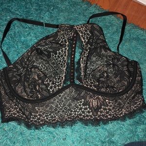 NWT black lace VS bralette